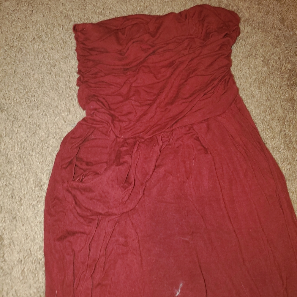 Red jumpsuit